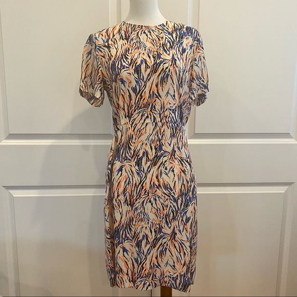 STELLA MCCARTNEY 100% Silk Short Sleeved Dress - Picture 13 of 13